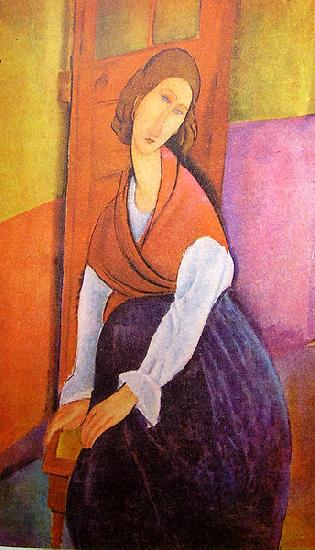 Amedeo Modigliani Portrait of Jeanne Hebuterne Germany oil painting art